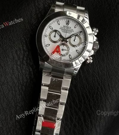 VS Factory Rolex Daytona 40mm Cal.4130 Movement Lume White Face Watch